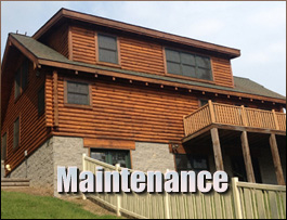  Nicholas County, Kentucky Log Home Maintenance