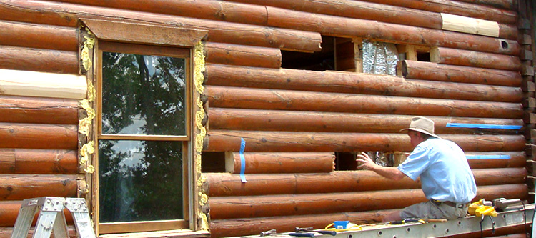 Log Home Repair Nicholas County, Kentucky