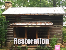 Historic Log Cabin Restoration  Nicholas County, Kentucky